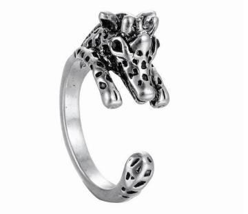 Alloy 3D animal rings, animal shaped rings