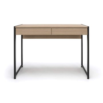 Wooden Rectangular Harvest-Style Office Desk