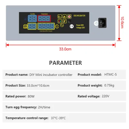 Eggs Incubator Part: Incubator Temperature Controller