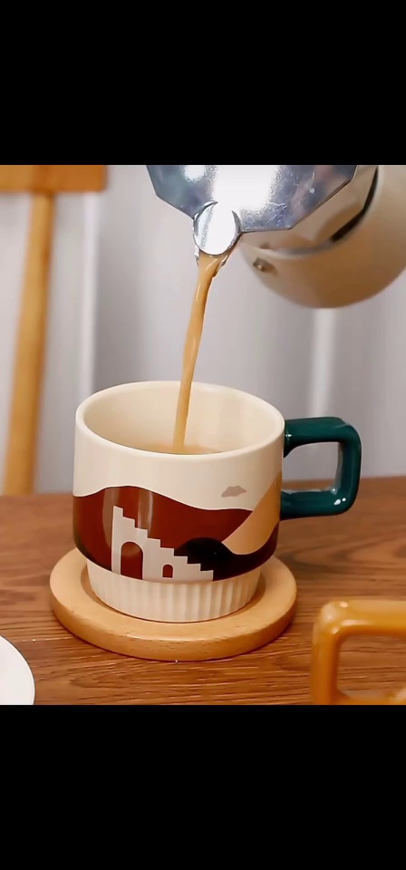 Scenery - Inspired Ceramic Mugs Set