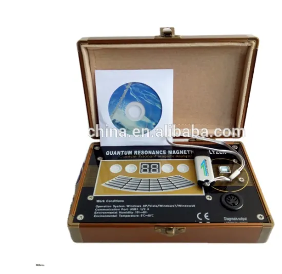 Latest quantum magnetic resonance body health analyzer
