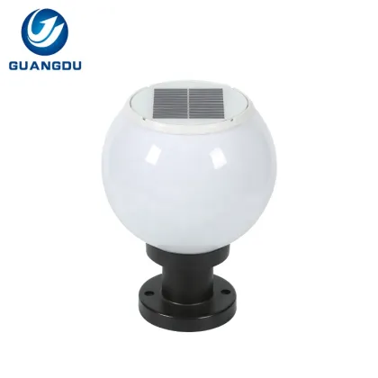 Remote Control Waterproof IP65 Solar Garden Pillar Lights