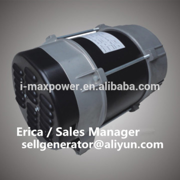 2 pole small brushless alterantors