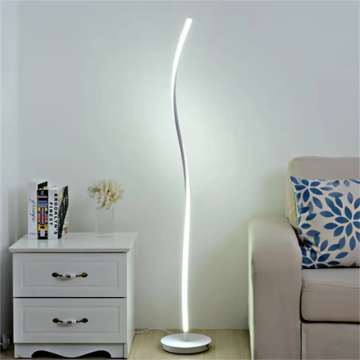 Exquisite Postmodern Villa Table Set with Crystal Chandelier and Cordless LED Floor Lamp