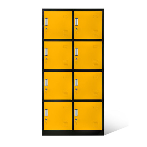 4 Tier Standard Metal lockers Coloring 12" Wide