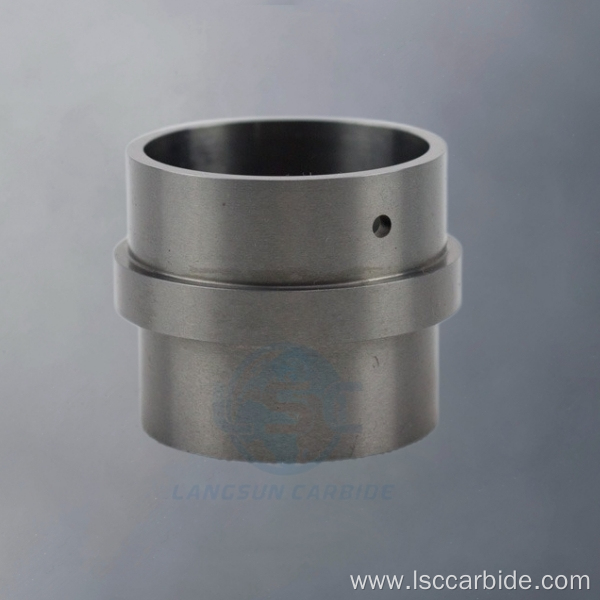 Tungsten carbide bushings for rotary shaft protection