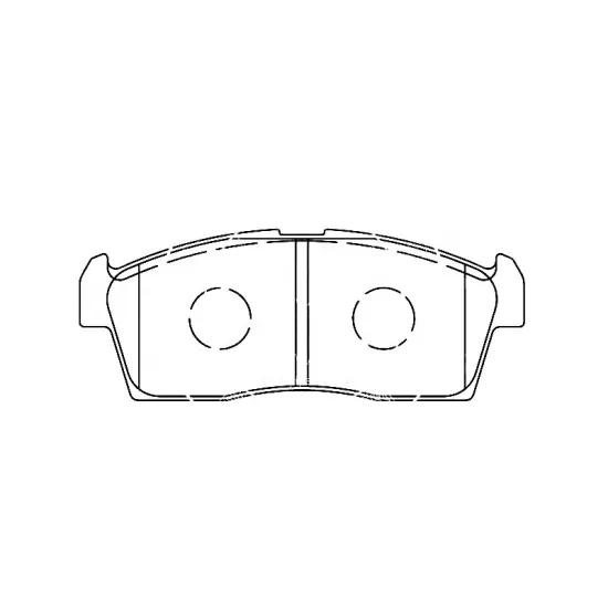 SDCX D1225-8344 / GDB7128 D9027 Brake Pads for Mazda CAROL/FLAIR/SCRUM & Suzuki ALTO/CARRY/WAGON R - No Dust