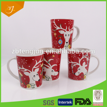 Christmas Coffee Mug With Spoon