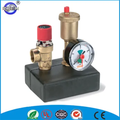 brass water temperature control valve mixing valve temperature regulating valve