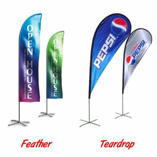 Top quality new coming feather flags/teardrop flags/beach flags
