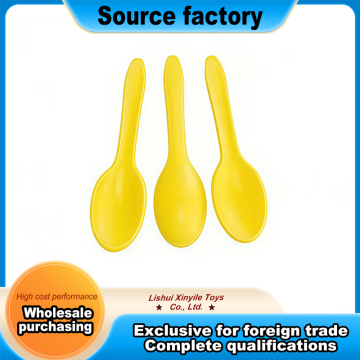 Shatter-Resistant Plastic Cutlery for Home Meals