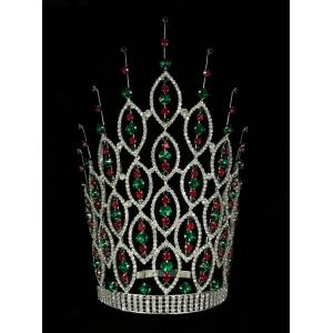 12 Inch Rhinestone Pageant Miss World Crown