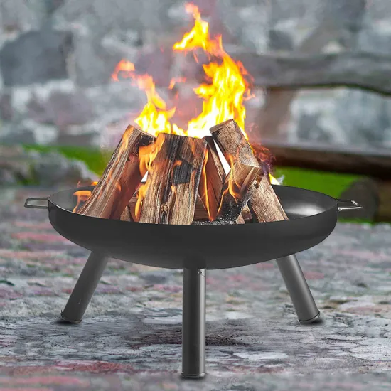 Easy installation carbon steel wood fire pit Backyard camping Bonfire garden fire pit with bbq grill portable fire pit outdoor