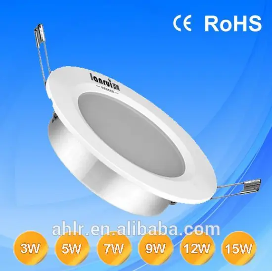 7W led suspended ceiling downlight