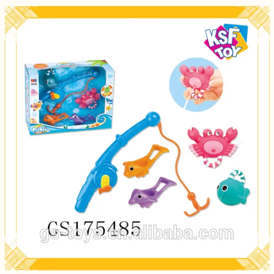 Hot Summer Cartoon Fishing Game Toy For Kids