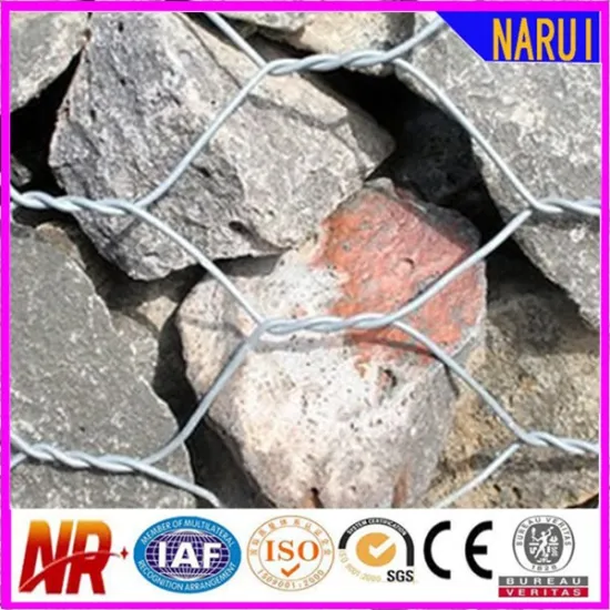 Hexagonal Gabion Box, Hexagonal Gabion Basket Galvanized/ PVC Coated/ Galfan