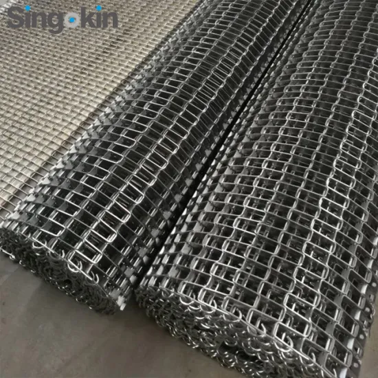 Stainless Steel Honeycomb Conveyor Belt Oven for Industrial Use