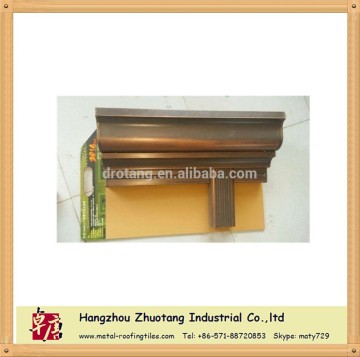 Same Like Copper Gutter But With Good Price----Aluminum Copy Copper Rainwater Gutter System