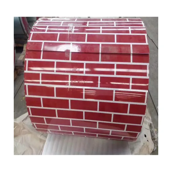 10,000 Ton L/C Payment: Brick Patterned Pre-Painted Galvanized/Aluminum Steel Coils and PPGI Steel Products