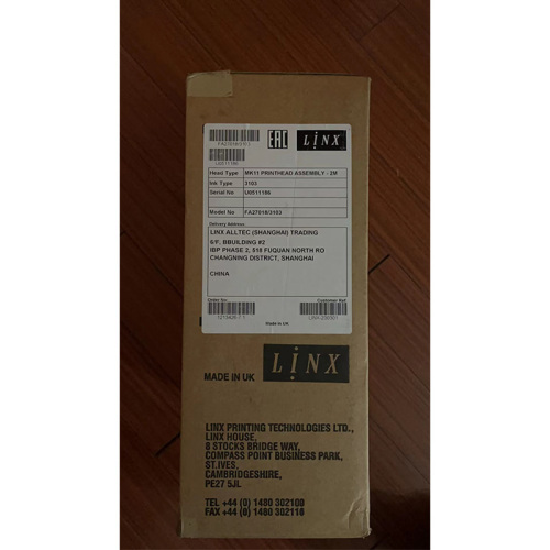 LINX 8900 запасные части FA27018 MK11 Purthead Assembly 2M для принтера Linx 8900 CIJ