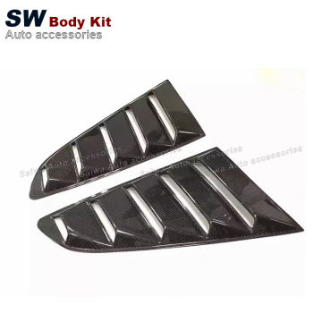 Carbon Fiber Rear Window Vents for Ford Mustang GT 2-Door 2015-2017