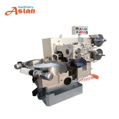 Hard Candy Taffy Milk Candy Double Twisting Wrapping Machine / Candy Packing Machine