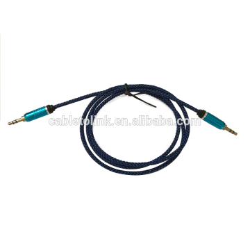 Braid cabletolink 2017 3.5mm Male Jack to 3.5mm male Jack A to A Audio Cable Adapter Lead