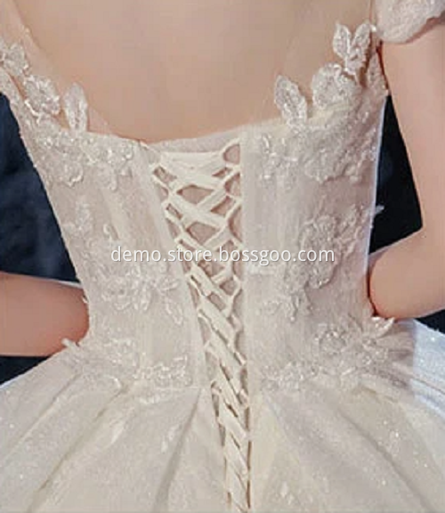 Wedding Dress With Adjustable Straps