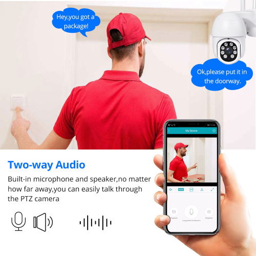 Sistema di sorveglianza NVR Wireless Tuya Wifi Security