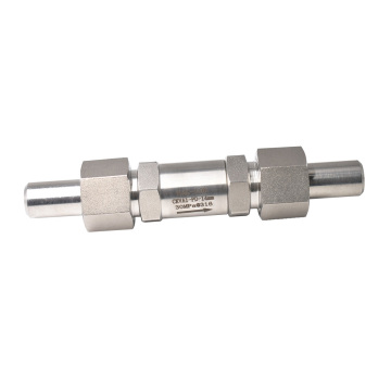 High Pressure Compression 3000-6000 PSI Double Ferrule Instrument Poppet Check Valves