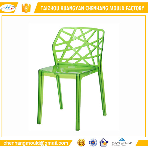 Plastic mold Angel style cafe chair outdoor plastic chair dining chair