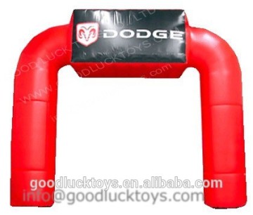 Guangdong Pop inflatable welcome arch, hot design inflatable entrance arch