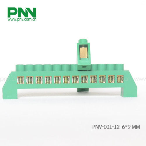 High Quality Brass Earthing Terminal Block Pnv-001-12 6*9mm