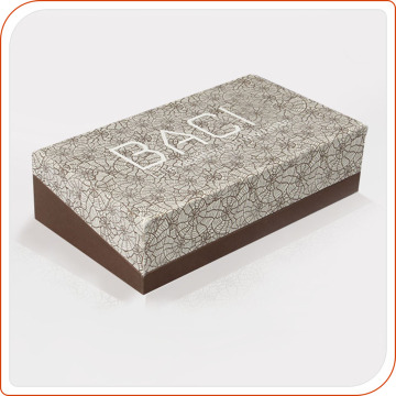 Lovely printing clamshell open gift box professional OME factory for paper packaging