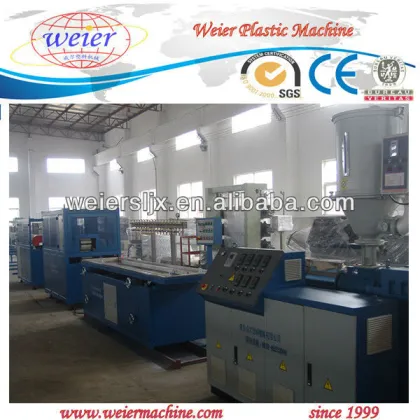 Solid ecological wood plastic composite wpc tile making machine