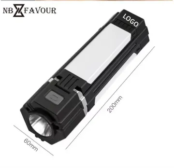 Portable Camping Folding LED Light Rechargeable Waterproof Hiking Hanging Camping Tent Lamp Camping Light with Power Bank