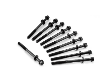 Cylinder head bolt set for engine repair