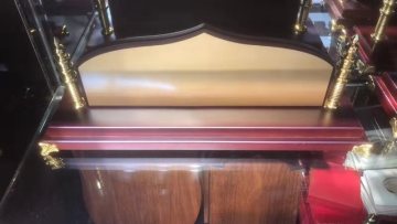 Wood Desk Name DN-4