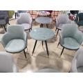 Dining Chairs With Soft Velvet Seat And Table