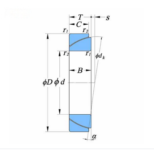 角接触关节轴承