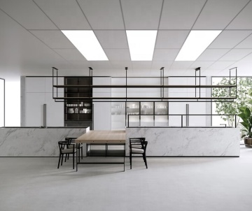 620X620 LED Panel Light for Office Buildings - CRI 95 Slim Surface Square LED Panel