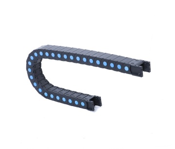 Fully enclosed cable carrier drag chain