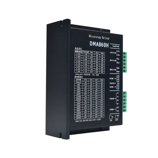 High-Quality 2-Phase Stepping Motor Driver: DMA860H