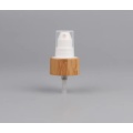 24mm 28mm Bamboo Plastic Cream lotion pump