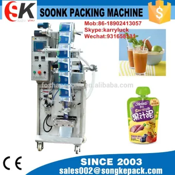 SK-160Y sachet tomato ketchup automatic packing machine