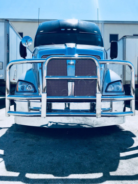 Stainless Steel Heavy-Duty Deer Guard for Kenworth 2017