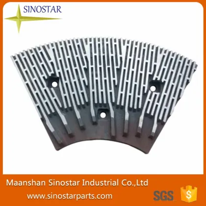 paper and pulp industry refiner plate