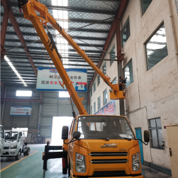 overhead working truck Folding arm 16 meter