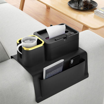 Hot New Silicone Sofa Armrest Tray: Cup Holder, Coaster & Phone Organizer