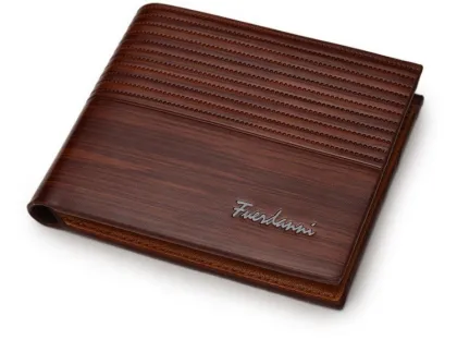 Best Selling Short Leather Mens Wallet Pu Leather Wallet